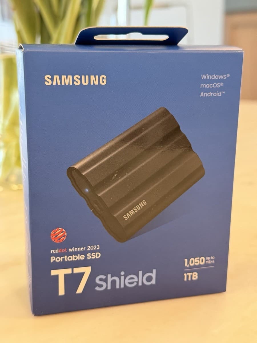 SSD EXTERNAL SAMSUNG T7 SHIELD 1TB